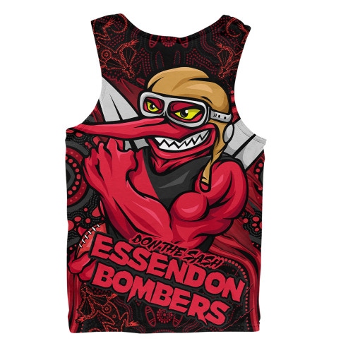 Essendon Men Singlet Spirit Warriors Of The Game