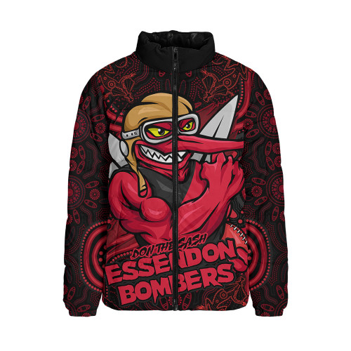 Essendon Padded Jacket Spirit Warriors Of The Game