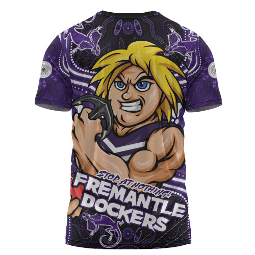 Fremantle T-Shirt Spirit Warriors Of The Game Fremantle T-Shirt Spirit Warriors Of The Game