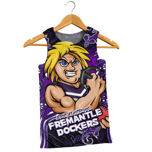 Fremantle Men Singlet Spirit Warriors Of The Game