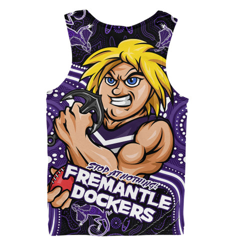 Fremantle Men Singlet Spirit Warriors Of The Game