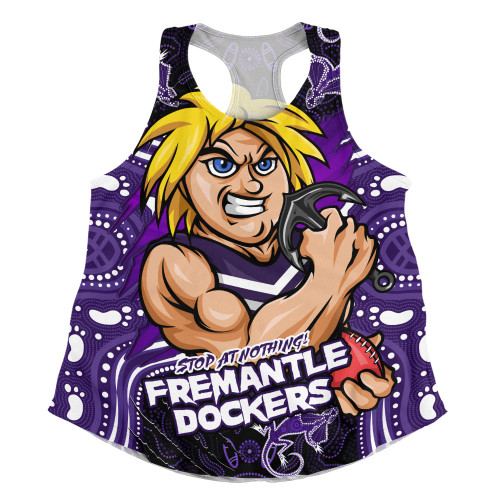Fremantle Women Racerback Singlet Spirit Warriors Of The Game