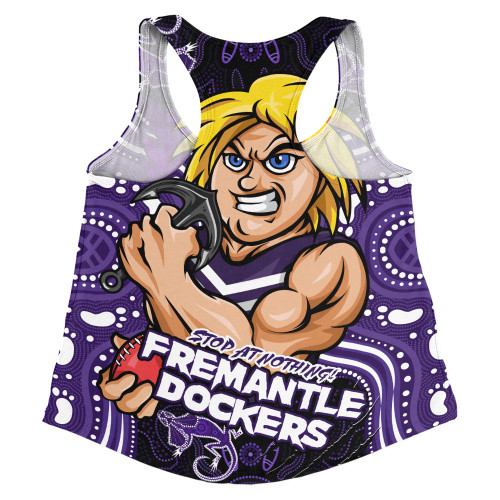 Fremantle Women Racerback Singlet Spirit Warriors Of The Game