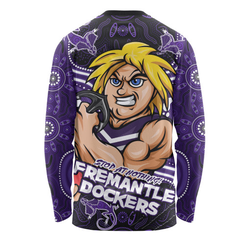 Fremantle Long Sleeve T-shirt Spirit Warriors Of The Game Fremantle Long Sleeve T-shirt Spirit Warriors Of The Game