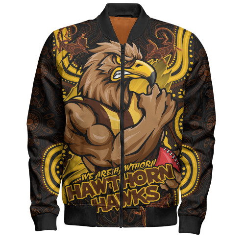 Hawthorn Bomber Jacket Spirit Warriors Of The Game
