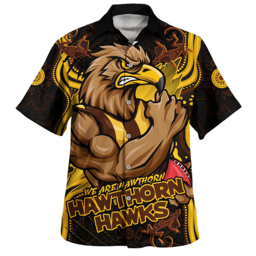 Hawthorn Hawaiian Shirt Spirit Warriors Of The Game