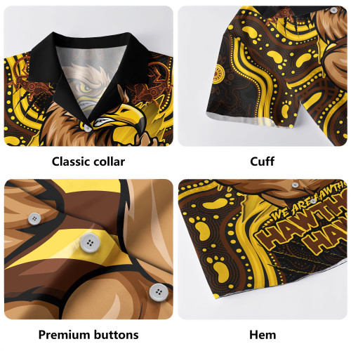 Hawthorn Hawaiian Shirt Spirit Warriors Of The Game Hawthorn Hawaiian Shirt Spirit Warriors Of The Game