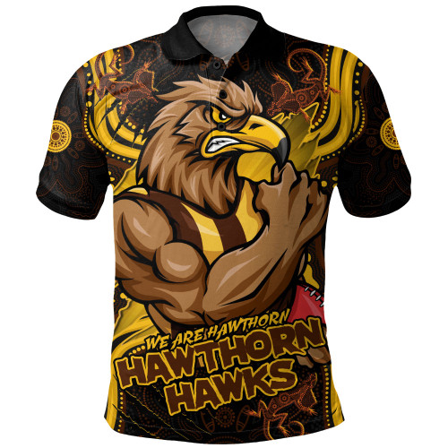 Hawthorn Polo Shirt Spirit Warriors Of The Game