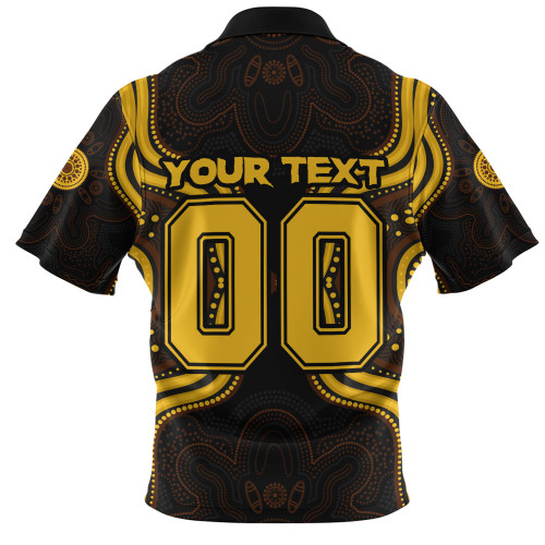 Hawthorn Zip Polo Shirt Spirit Warriors Of The Game Hawthorn Zip Polo Shirt Spirit Warriors Of The Game