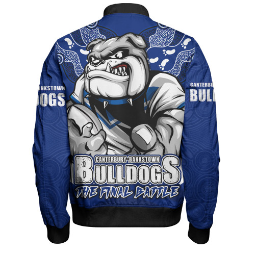 Canterbury-Bankstown Bulldogs Bomber Jacket Final Clash Battle Edition Canterbury-Bankstown Bulldogs Bomber Jacket Final Clash Battle Edition
