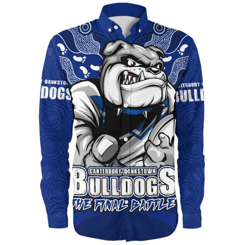 Canterbury-Bankstown Bulldogs Long Sleeve Shirt Final Clash Battle Edition