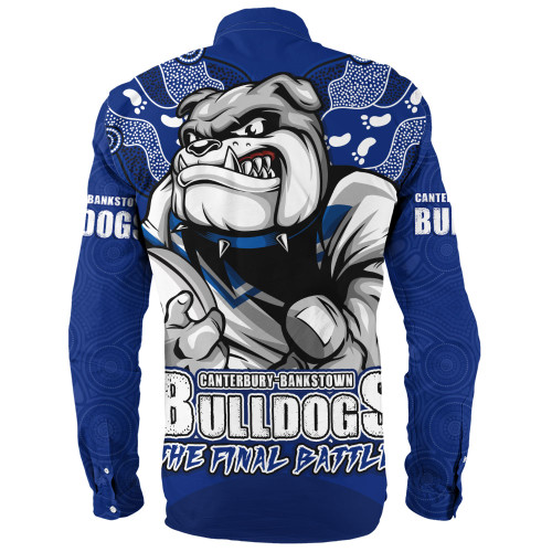 Canterbury-Bankstown Bulldogs Long Sleeve Shirt Final Clash Battle Edition Canterbury-Bankstown Bulldogs Long Sleeve Shirt Final Clash Battle Edition