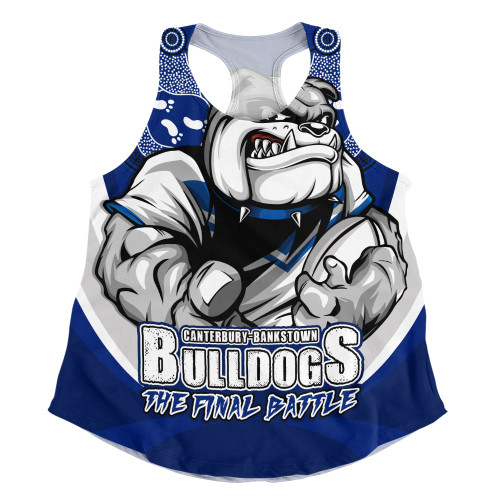 Canterbury-Bankstown Bulldogs Women Racerback Singlet Final Clash Battle Edition