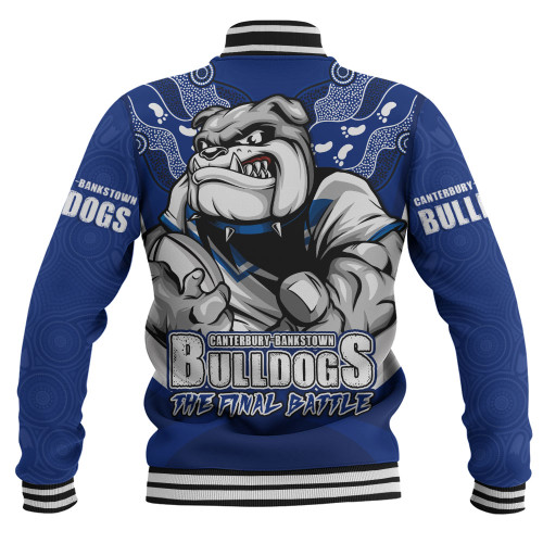 Canterbury-Bankstown Bulldogs Baseball Jacket Final Clash Battle Edition Canterbury-Bankstown Bulldogs Baseball Jacket Final Clash Battle Edition