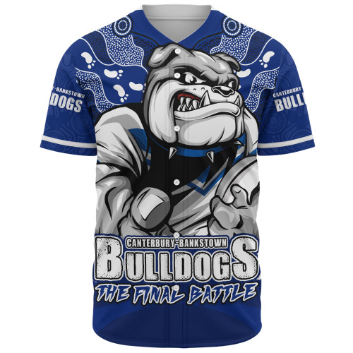 Canterbury-Bankstown Bulldogs Baseball Shirt Final Clash Battle Edition