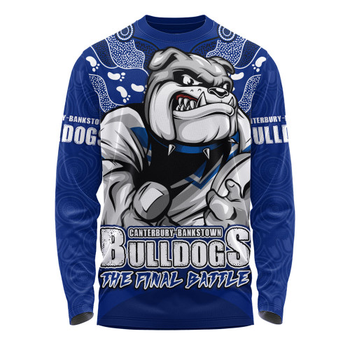 Canterbury-Bankstown Bulldogs Long Sleeve T-shirt Final Clash Battle Edition