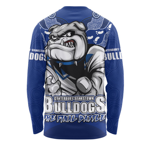 Canterbury-Bankstown Bulldogs Long Sleeve T-shirt Final Clash Battle Edition Canterbury-Bankstown Bulldogs Long Sleeve T-shirt Final Clash Battle Edition