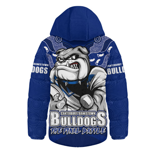 Canterbury-Bankstown Bulldogs Hooded Padded Jacket Final Clash Battle Edition Canterbury-Bankstown Bulldogs Hooded Padded Jacket Final Clash Battle Edition