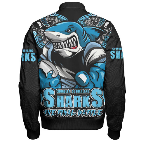 Cronulla-Sutherland Sharks Bomber Jacket Final Clash Battle Edition