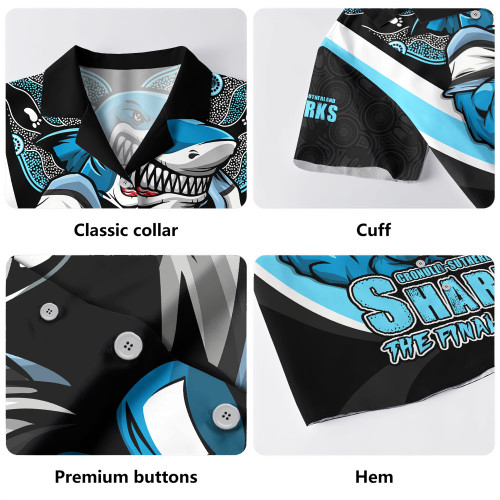 Cronulla-Sutherland Sharks Hawaiian Shirt Final Clash Battle Edition