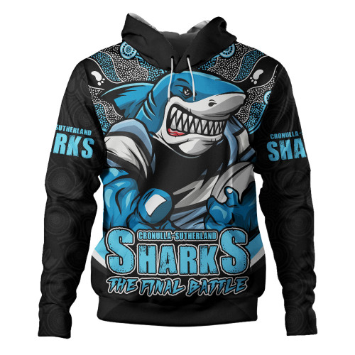 Cronulla-Sutherland Sharks Hoodie Final Clash Battle Edition