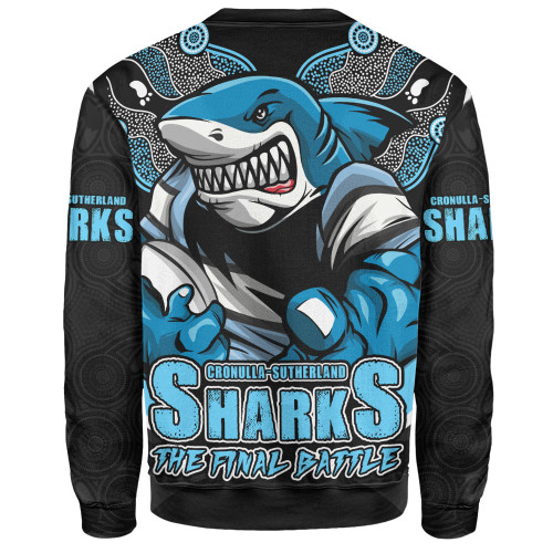 Cronulla-Sutherland Sharks Sweatshirt Final Clash Battle Edition