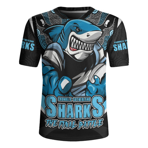 Cronulla-Sutherland Sharks Rugby Jersey Final Clash Battle Edition