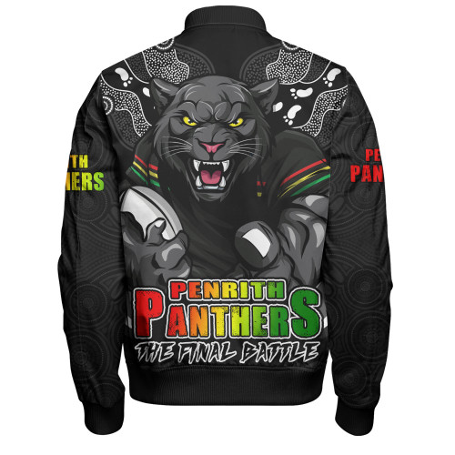 Penrith Panthers Bomber Jacket Final Clash Battle Edition Penrith Panthers Bomber Jacket Final Clash Battle Edition