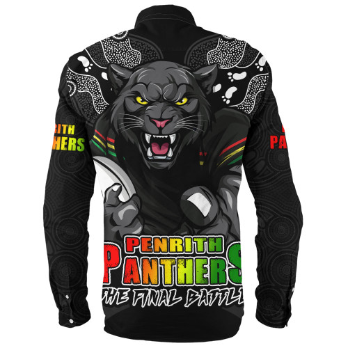 Penrith Panthers Long Sleeve Shirt Final Clash Battle Edition Penrith Panthers Long Sleeve Shirt Final Clash Battle Edition