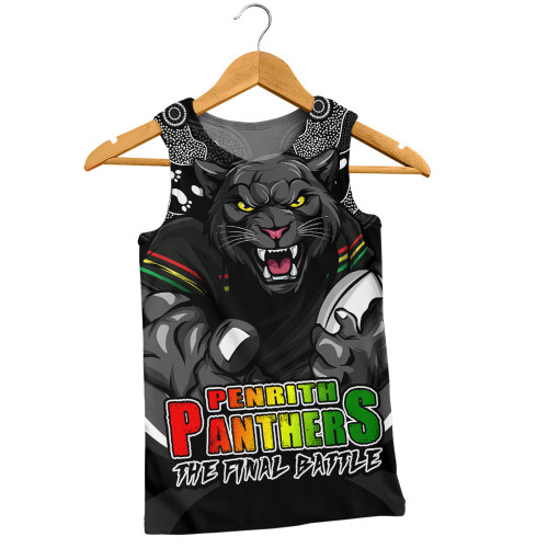 Penrith Panthers Men Singlet Final Clash Battle Edition