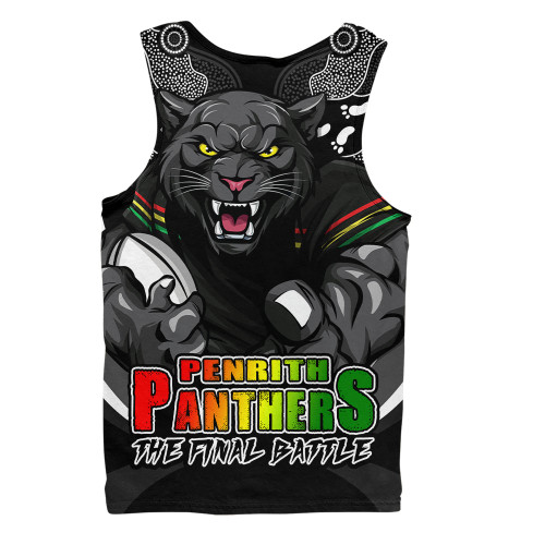 Penrith Panthers Men Singlet Final Clash Battle Edition