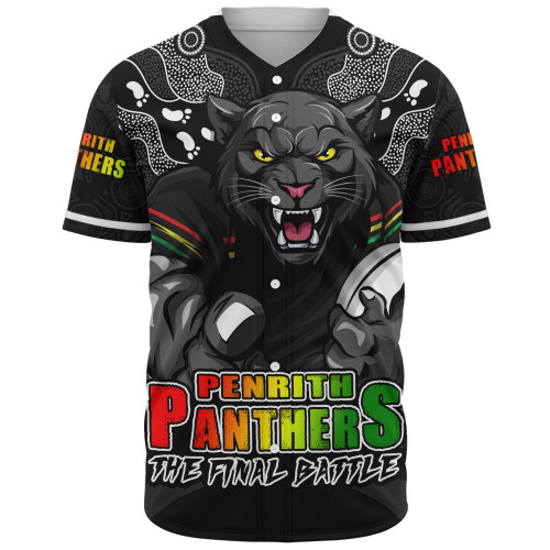 Penrith Panthers Baseball Shirt Final Clash Battle Edition