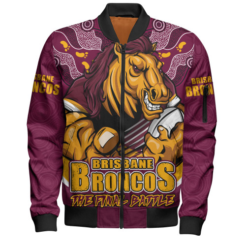 Brisbane Broncos Bomber Jacket Final Clash Battle Edition