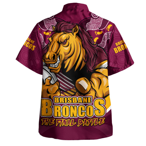 Brisbane Broncos Hawaiian Shirt Final Clash Battle Edition Brisbane Broncos Hawaiian Shirt Final Clash Battle Edition