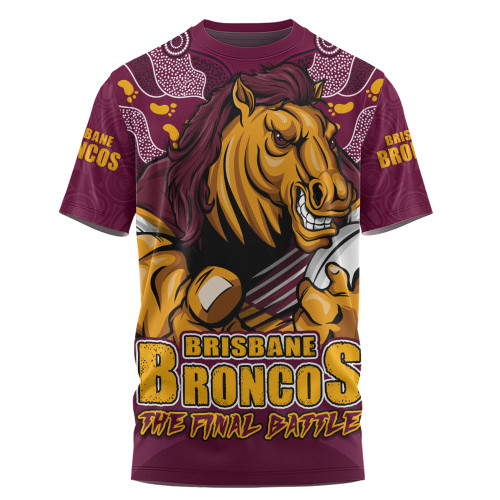 Brisbane Broncos T-Shirt Final Clash Battle Edition