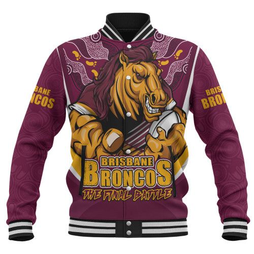 Brisbane Broncos Baseball Jacket Final Clash Battle Edition