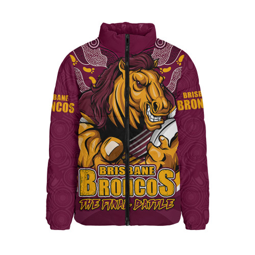 Brisbane Broncos Padded Jacket Final Clash Battle Edition
