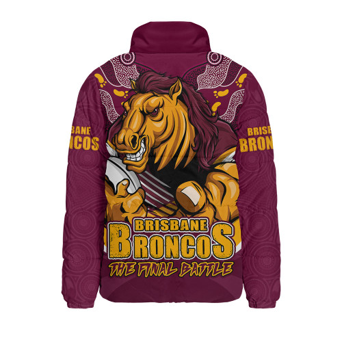 Brisbane Broncos Padded Jacket Final Clash Battle Edition