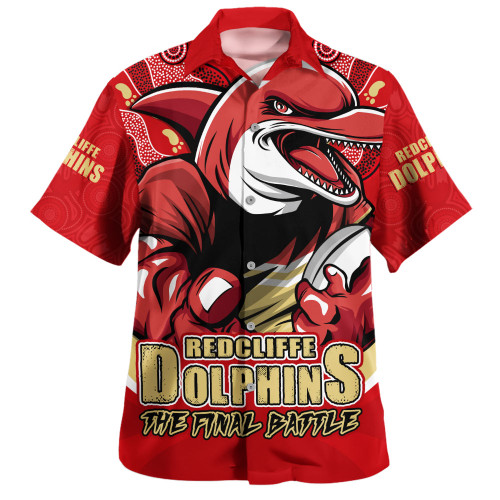 Redcliffe Dolphins Hawaiian Shirt Final Clash Battle Edition