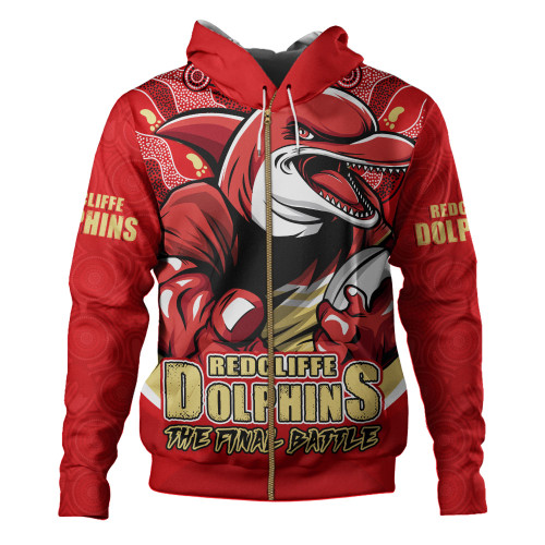 Redcliffe Dolphins Hoodie Final Clash Battle Edition