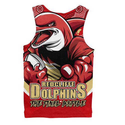 Redcliffe Dolphins Men Singlet Final Clash Battle Edition