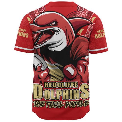 Redcliffe Dolphins Baseball Shirt Final Clash Battle Edition