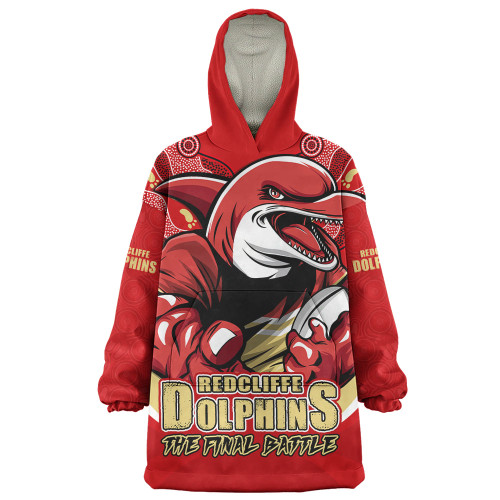 Redcliffe Dolphins Snug Hoodie Final Clash Battle Edition