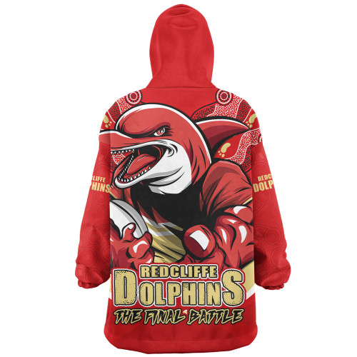 Redcliffe Dolphins Snug Hoodie Final Clash Battle Edition