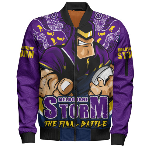 Melbourne Storm Bomber Jacket Final Clash Battle Edition