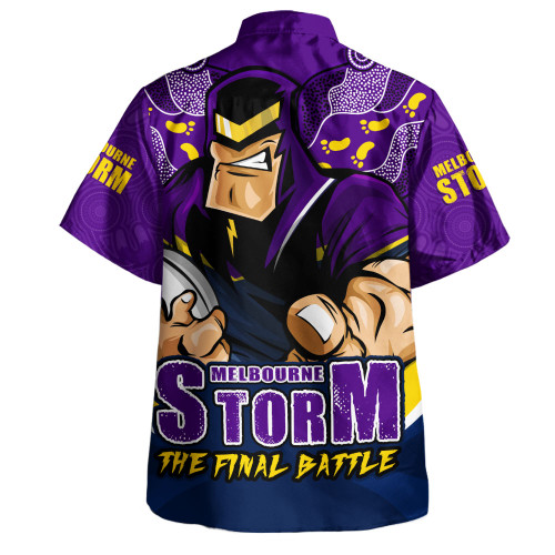 Melbourne Storm Hawaiian Shirt Final Clash Battle Edition Melbourne Storm Hawaiian Shirt Final Clash Battle Edition