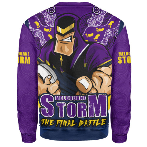 Melbourne Storm Sweatshirt Final Clash Battle Edition Melbourne Storm Sweatshirt Final Clash Battle Edition