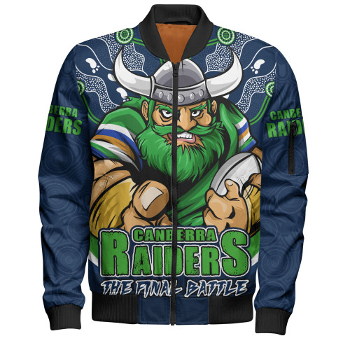 Canberra Raiders Bomber Jacket Final Clash Battle Edition