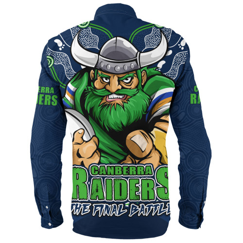 Canberra Raiders Long Sleeve Shirt Final Clash Battle Edition