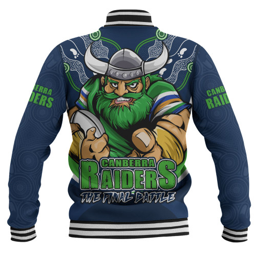 Canberra Raiders Baseball Jacket Final Clash Battle Edition Canberra Raiders Baseball Jacket Final Clash Battle Edition